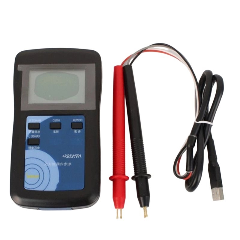 Battery Internal Resistance Tester Four Wire - A98E-Probador de Alcalinidad YR1030, Resistencia Interna