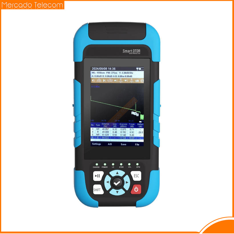 Optical Time Domain Reflectometer Otdr 1310 1550Nm - Mini OTDR, analizador de fibra óptica,