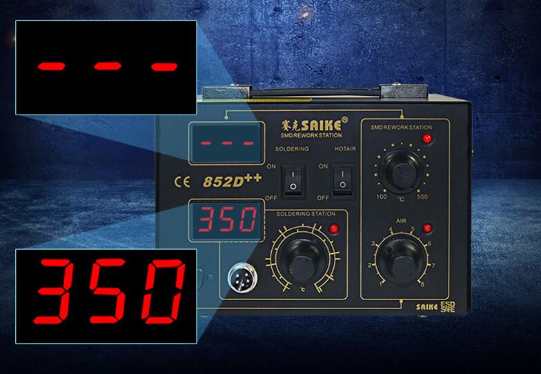 Pantalla Digital de alta poten - Smd Rework Station Hot Air Soldering 2 In 1 reseña y precio