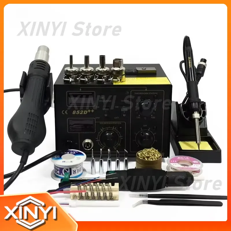 Estación de Retrabajo SMD 2 en - Smd Rework Station Hot Air Soldering 2 In 1 reseña y precio